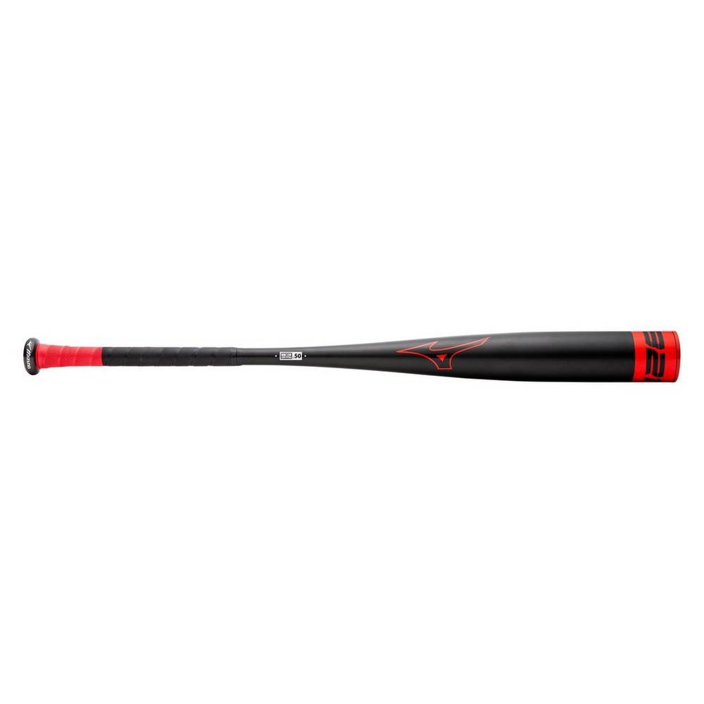 Panske Bejzbalova Pálka Mizuno B21-HOT METAL - BBCOR Baseball Bat (-3) Baseball Čierne/Červené Vypre